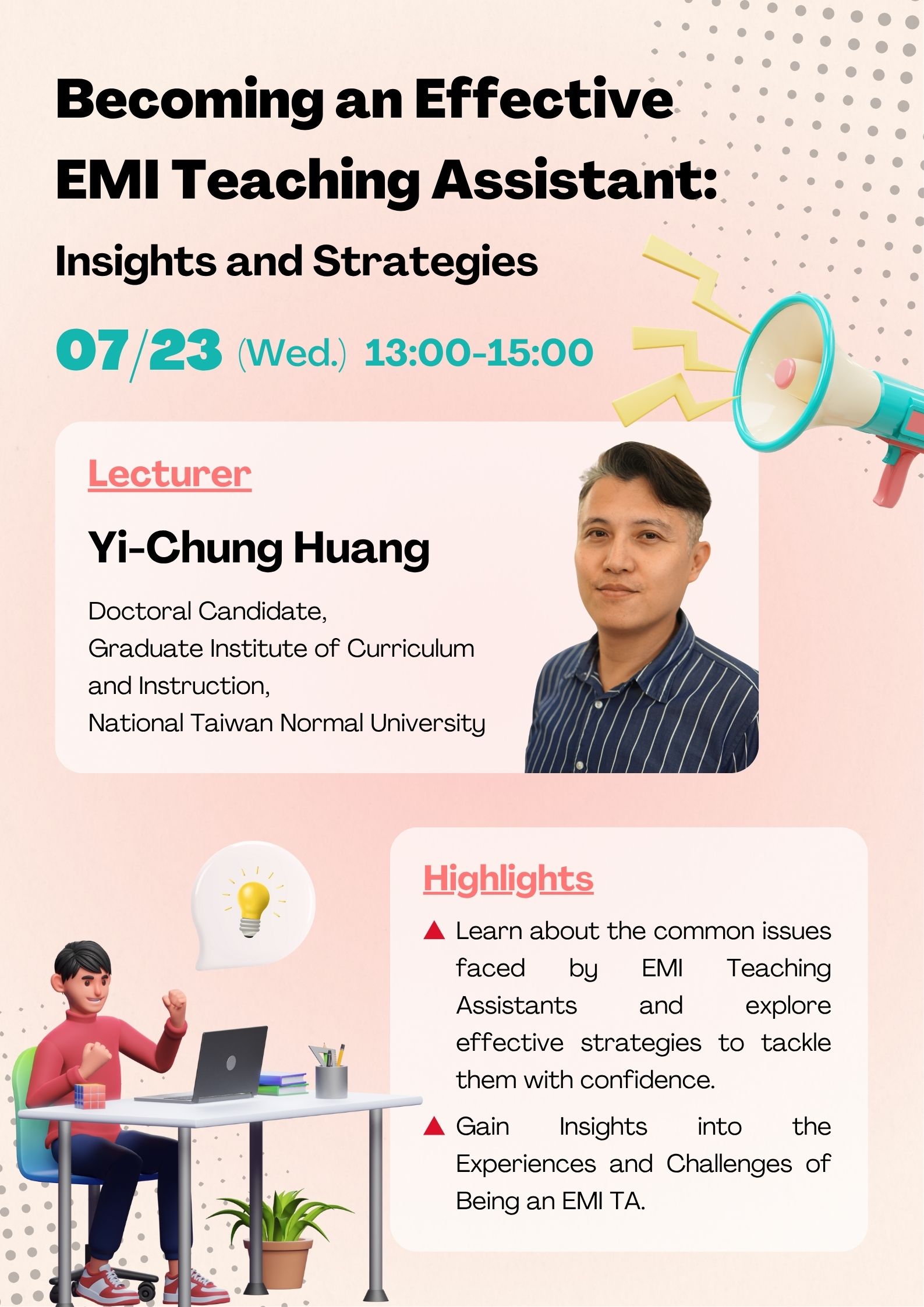 Becoming an Effective EMI Teaching Assistant: Insights and Strategies