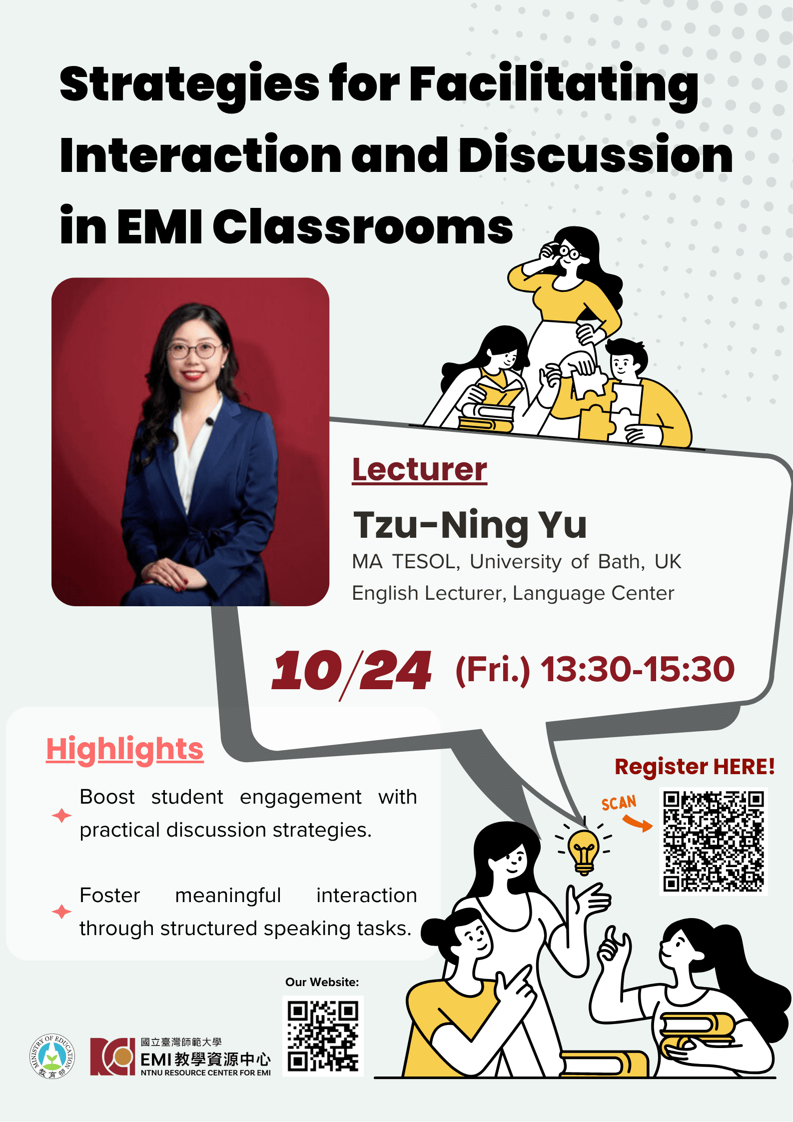 114-1 Strategies for Facilitating Interaction and Discussion in EMI Classrooms