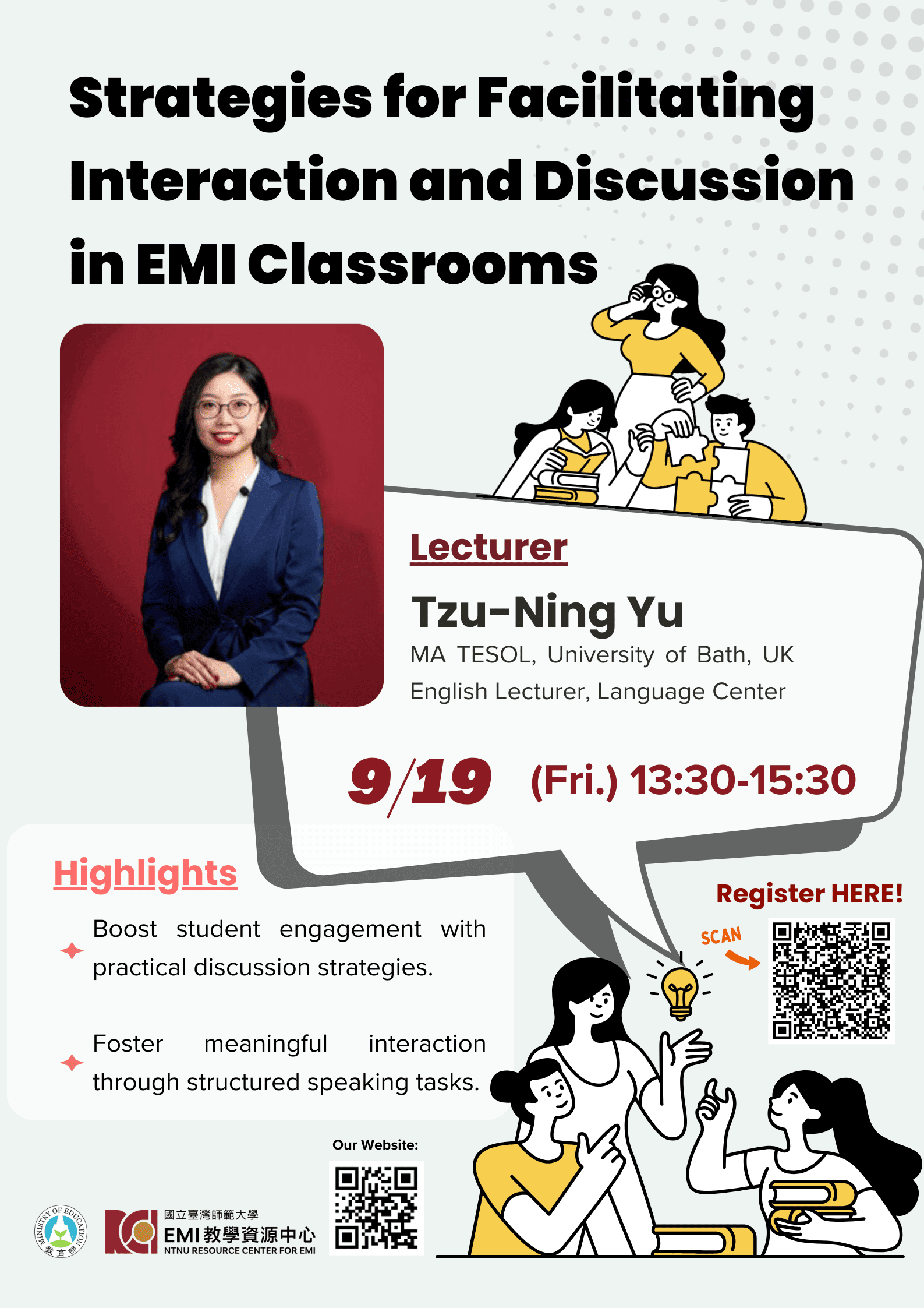 114-1 Strategies for Facilitating Interaction and Discussion in EMI Classrooms